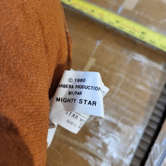 Vintage 1980 Mighty Star Boo Boo Bear Plush 12" Stuffed Animal Yogi Hanna... - Picture 3 of 7